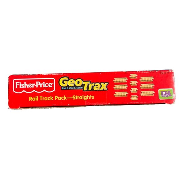 GeoTrax G6171 Rail Track Pack Straights 10 Piece Tan Track Expansion Replacement - Picture 3 of 6